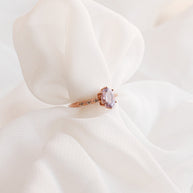 Rapunzel Ring in Lavender Quartz