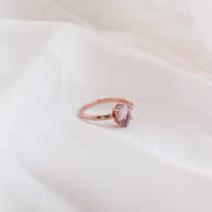 Rapunzel Ring in Lavender Quartz
