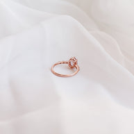 Rapunzel Ring in Lavender Quartz
