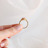 Calliope Ring in Pink Sapphire