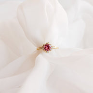 Calliope Ring in Pink Sapphire
