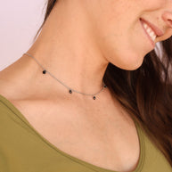 Madison Necklace in Black
