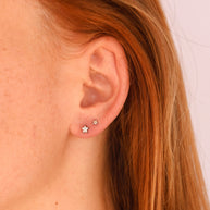 Mini Star Flat Back Stud