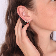 Pearl Micro Hoop