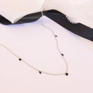 Madison Necklace in Black