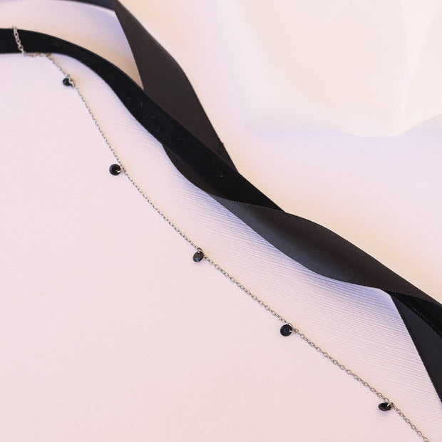 Madison Necklace in Black
