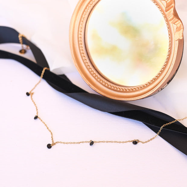 Madison Necklace in Black