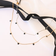Madison Necklace in Black