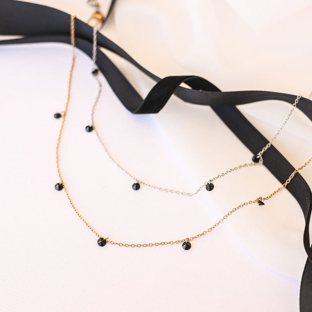 Madison Necklace in Black