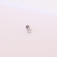 Stella Flat Back Stud