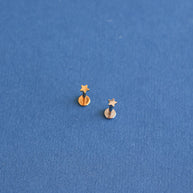 Mini Star Flat Back Stud