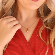 Jane Bow Necklace