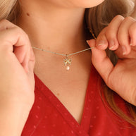 Jane Bow Necklace