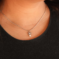 Jane Bow Necklace