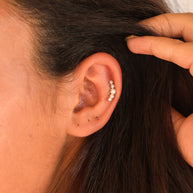 Hepburn Flat Back Stud