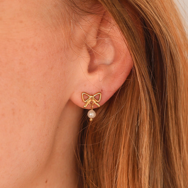 Jane Bow Earring