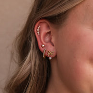 Hepburn Flat Back Stud