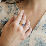 Blythe Ring in Lapis