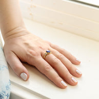 Blythe Ring in Lapis