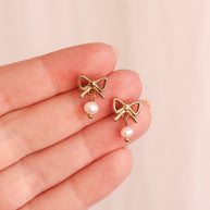 Jane Bow Earring