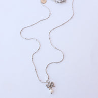 Jane Bow Necklace