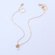Jane Bow Necklace