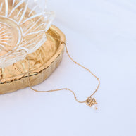 Jane Bow Necklace