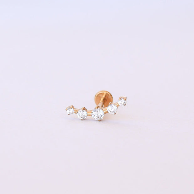 Monroe Flat Back Stud
