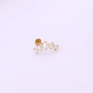 Hepburn Flat Back Stud