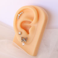 Hepburn Flat Back Stud