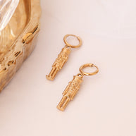 Nutcracker Huggie Hoop