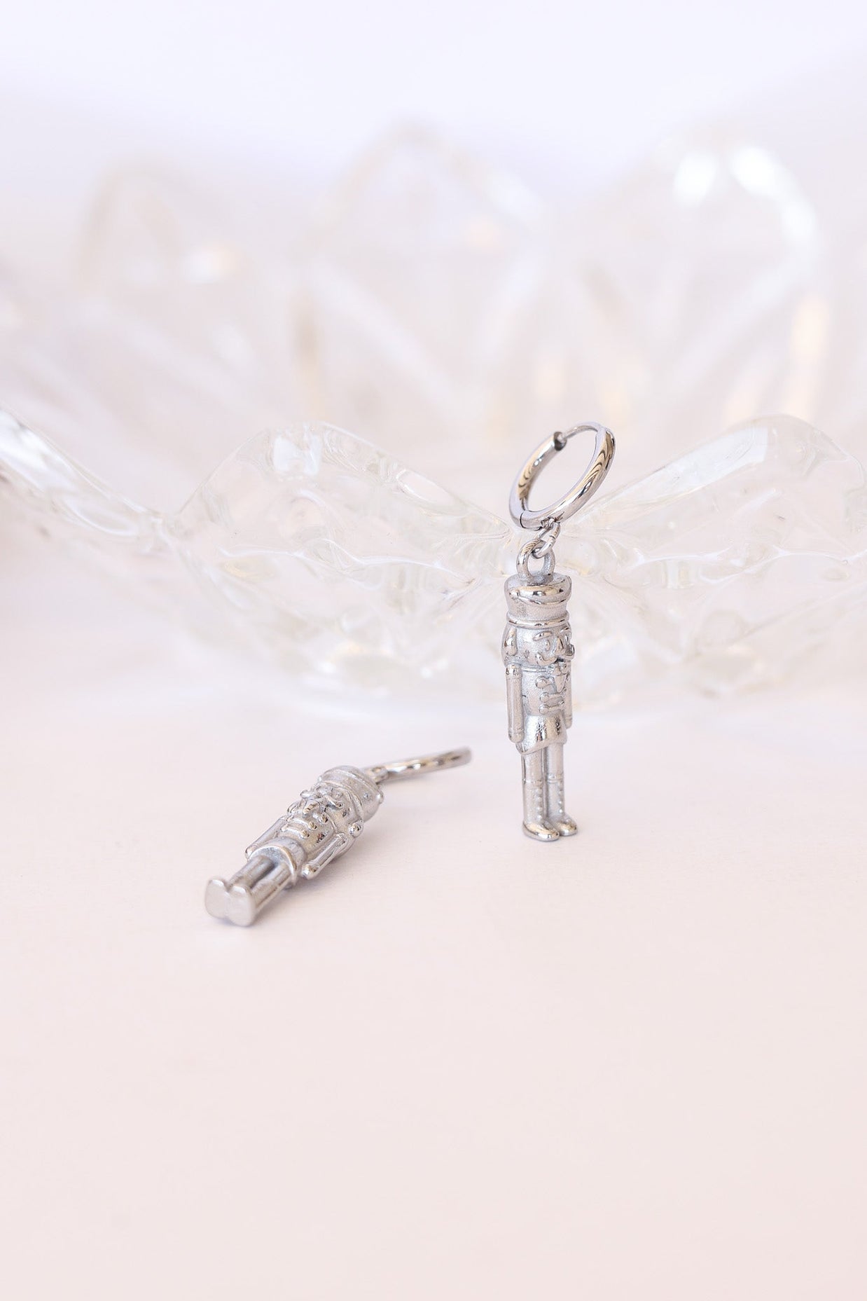 Nutcracker Huggie Hoop