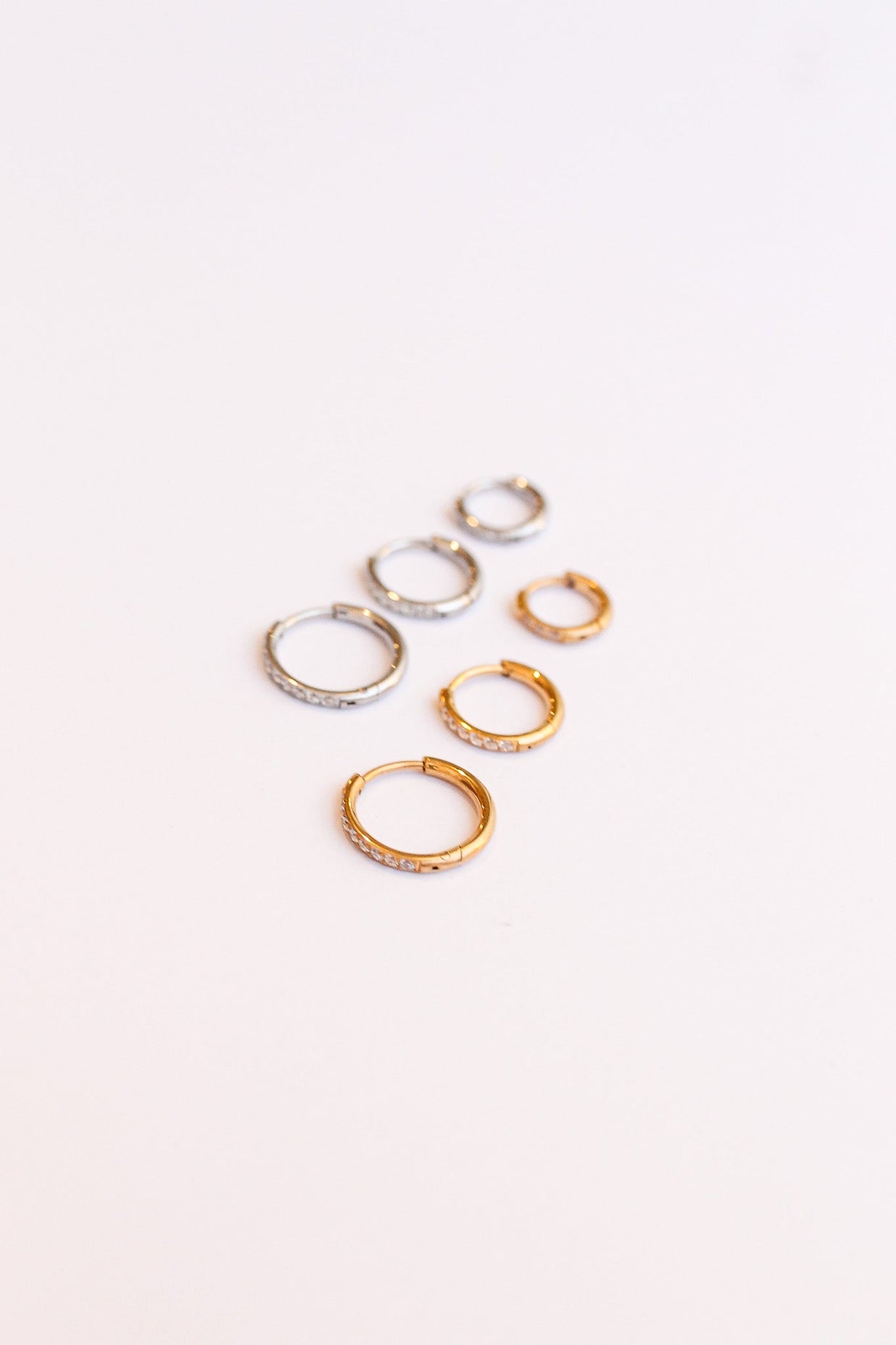 Micro Crystal Hoop