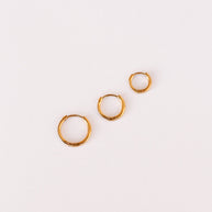Micro Crystal Hoop