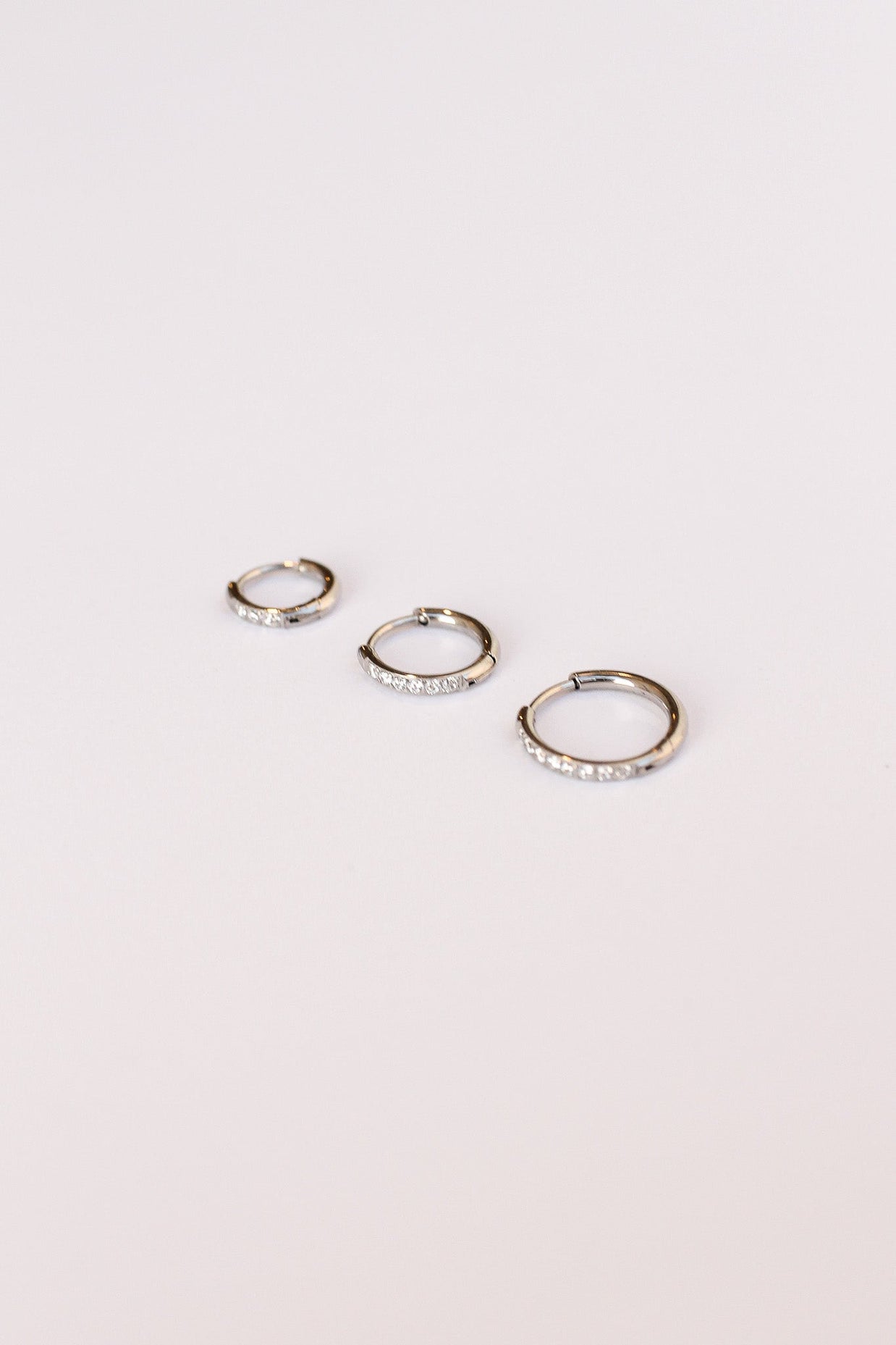 Micro Crystal Hoop