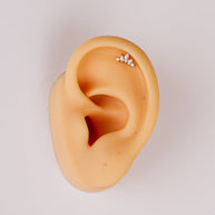 Tiara Flat Back Stud