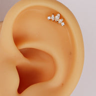 Tiara Flat Back Stud