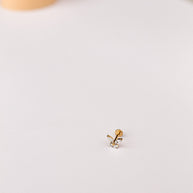 Crystal Butterfly Flat Back Stud