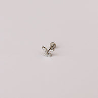 Crystal Butterfly Flat Back Stud
