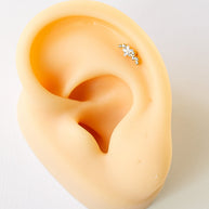 Star Cluster Flat Back Stud