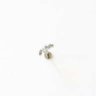 Star Cluster Flat Back Stud
