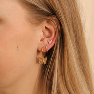 Micro Crystal Hoop