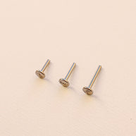 Flat Back Earring Back
