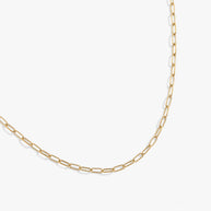 Paperclip Charm & Layering Necklace