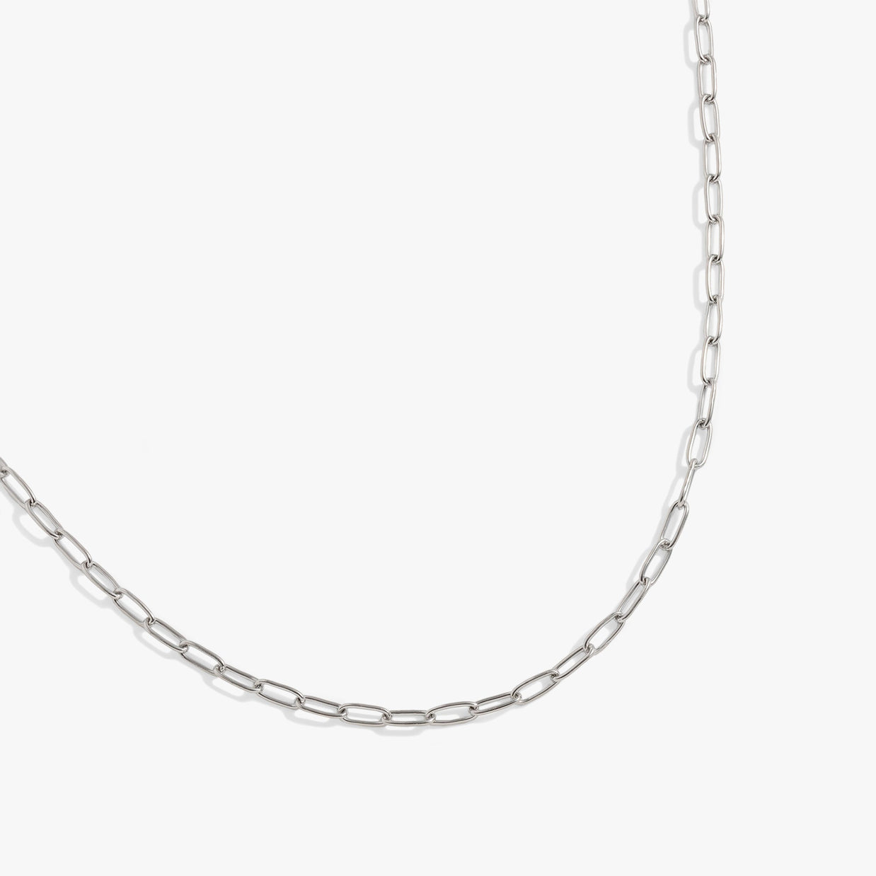 Paperclip Charm & Layering Necklace