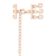 Sterling Silver 3 Layer Necklace Spacer