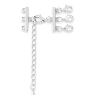 Sterling Silver 3 Layer Necklace Spacer