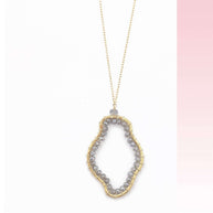 Labradorite Freestyle Pendant Necklace