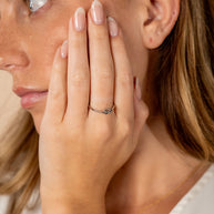 Sterling Silver Love Knot Ring