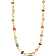 Multicolor Beaded Station Sunglass Chain